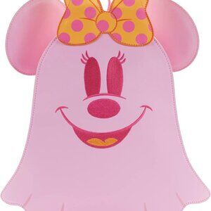 Loungefly Disney Pastel Ghost Minnie Glow in The Dark Mini Backpack